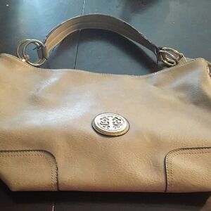 Elegant Tan Leather Handbag